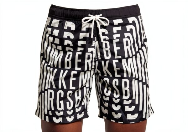 Boxer mare BIKKEMBERGS nero uomo - taglio classico, poliestere-2