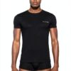 T-Shirt Uomo Bikkembergs Girocollo Manica Corta Nero L-0