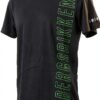 T-Shirt Uomo Bikkembergs Girocollo Cotone Puro con Stampa Nero XL-2