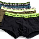 Boxer Uomo Bikkembergs Confezione 3 Capi Elastico a Vista Cotone Elasticizzato Underwear Articolo BKK52UTR27TR-0