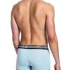 Boxer Bikkembergs Uomo Cotone Elasticizzato Pacco da 2 Turchese/Nero-1