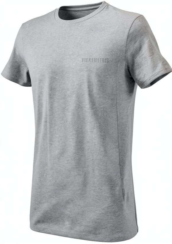 T-Shirt Uomo BIKKEMBERGS Girocollo Manica Corta Nero Grigio XXL-1