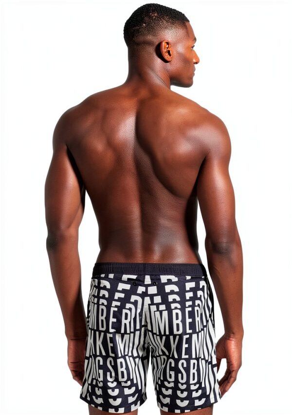 Boxer mare BIKKEMBERGS nero uomo - taglio classico, poliestere-1