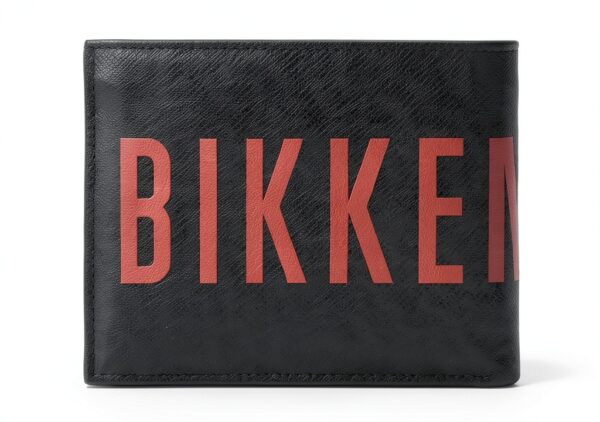 Portafoglio Bikkembergs con maxi logo – modello E4BPME2R3023 blu-2
