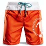 Bikkembergs BOXER MARE BIANCOARANCIO-0