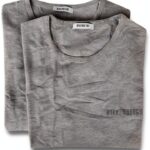 T-Shirt Uomo BIKKEMBERGS Girocollo Manica Corta Nero Grigio XXL-0