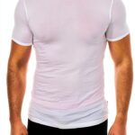 Bikkembergs T-Shirt a Maniche Corte in bambù Uomo Modello BKK1UTS03SI-0