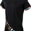 T-Shirt Uomo Maglietta Manica Corta Girocollo Olympic Print Bikkembergs Articolo VBKT04843-0