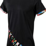 T-Shirt Uomo Maglietta Manica Corta Girocollo Olympic Print Bikkembergs Articolo VBKT04843-0