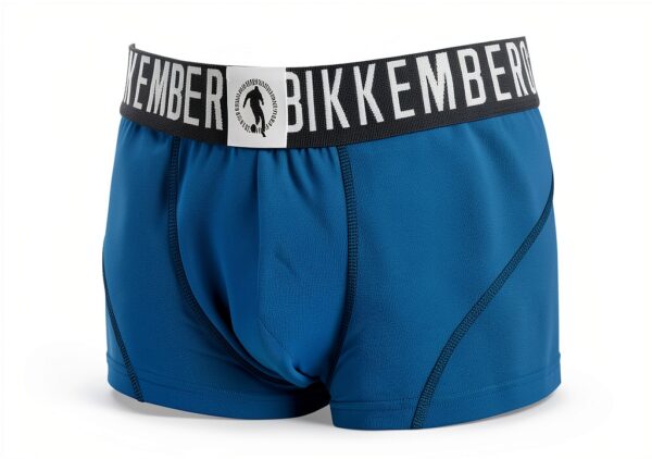 Boxer Uomo Bikkembergs Confezione 2 Boxer Cotone elesticizzato Elastico a Vista Underwear Articolo BKK1UTR06BI BI Pack Trunk-2