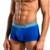 Boxer uomo Bikkembergs 3 pezzi elastico cotone Black/Blue/White L-1