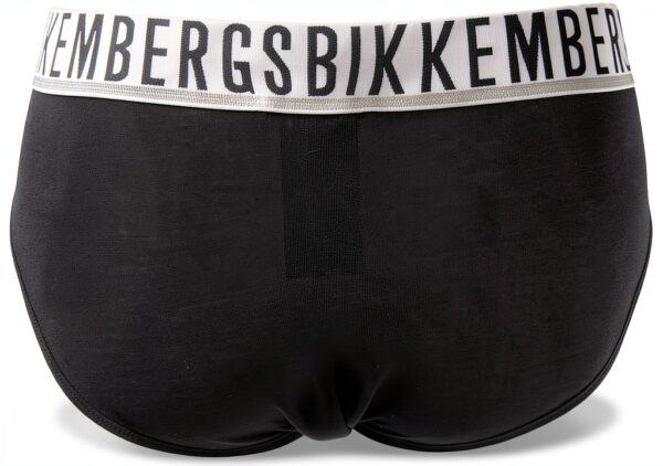 Slip Uomo Bikkembergs Confezione 3 Pezzi Mutande Elastico a Vista Cotone Elasticizzato Underwear Articolo BKK1USP01TR TRIPACK-3