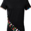 T-Shirt Uomo Maglietta Manica Corta Girocollo Olympic Print Bikkembergs Articolo VBKT04843-1