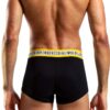 Boxer uomo Bikkembergs 3 pezzi elastico cotone Black/Blue/White L-6