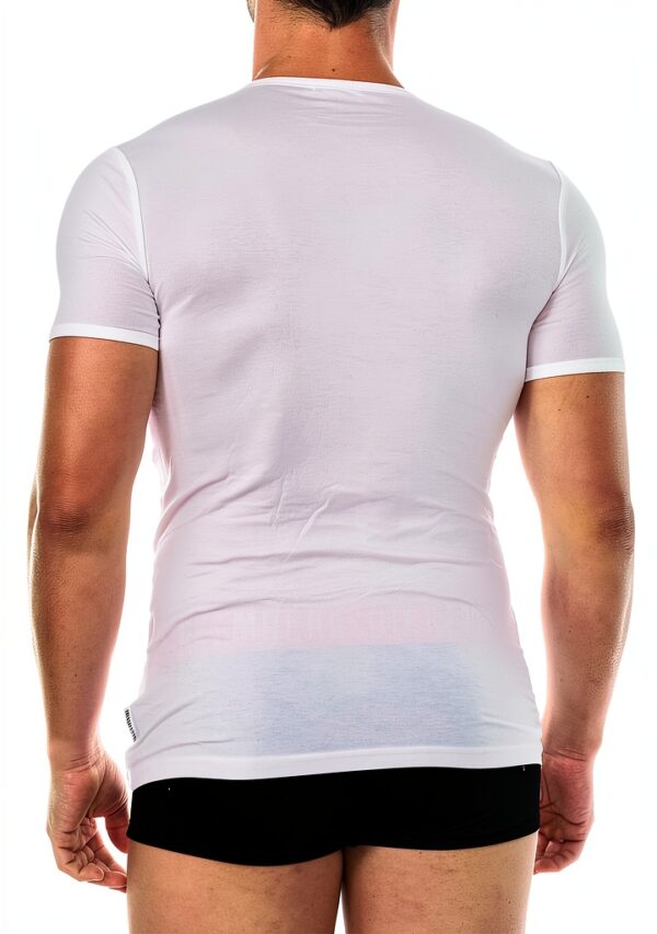 Bikkembergs T-Shirt a Maniche Corte in bambù Uomo Modello BKK1UTS03SI-2