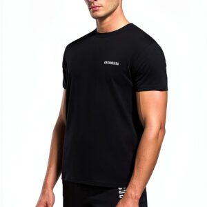 Bikkembergs Maglietta con testo stampato Nero.-0