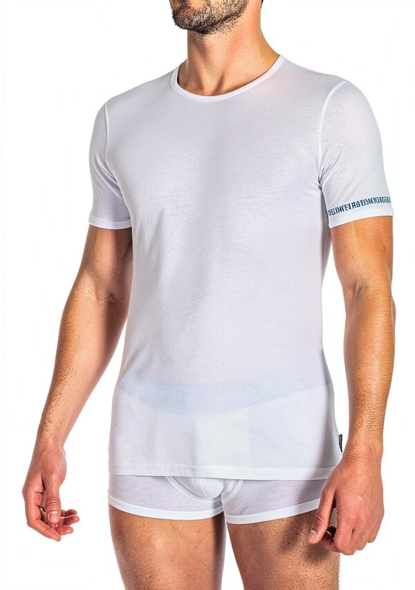 Bikkembergs T-shirt Uomo Cotone Bianco-0