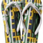 Infradito uomo Bikkembergs BKK2MSR04 verde con laccio logato stile-0