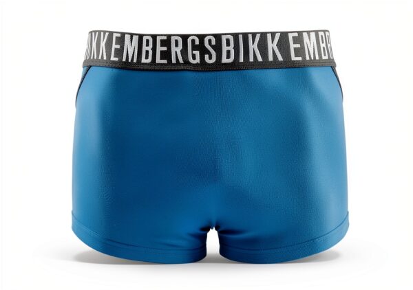 Boxer Uomo Bikkembergs Confezione 2 Boxer Cotone elesticizzato Elastico a Vista Underwear Articolo BKK1UTR06BI BI Pack Trunk-3