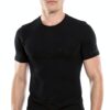 Bikkembergs T Shirt a Maniche Corte in bambù da Uomo BKK1UTS03SI-1