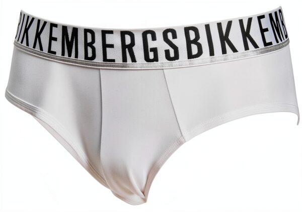 Slip Uomo Bikkembergs Confezione 3 Pezzi Mutande Elastico a Vista Cotone Elasticizzato Underwear Articolo BKK1USP01TR TRIPACK-2