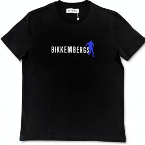 Bikkembergs T Shirt Uomo Bmt1237 Manica Corta Nero XL-0