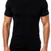 Bikkembergs T Shirt a Maniche Corte in bambù da Uomo BKK1UTS03SI-0
