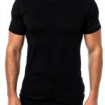 Bikkembergs T Shirt a Maniche Corte in bambù da Uomo BKK1UTS03SI-0