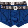 Boxer Uomo Bikkembergs Confezione 2 Boxer Cotone elesticizzato Elastico a Vista Underwear Articolo BKK1UTR06BI BI Pack Trunk-0