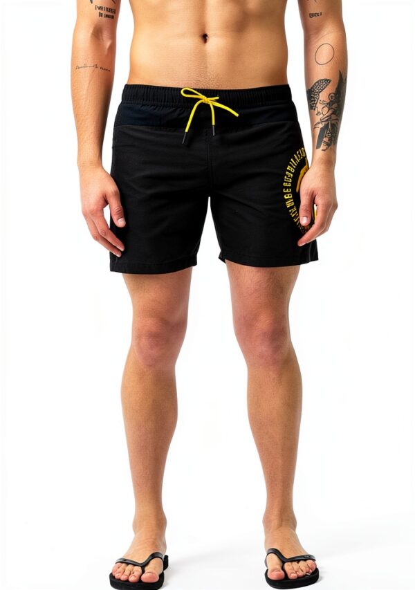 Bikkembergs Costumi da Bagno Uomo BKK3MBM02 Nero, Pantaloncini da-0