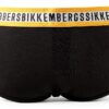 Slip Uomo Bikkembergs Tri-Pack Cotone Elasticizzato Assortito Nero Blu-3