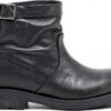 Bikkembergs, Ultra Mini Used Leather, Scarpe Scarponcino Pelle Moda Fashion-1
