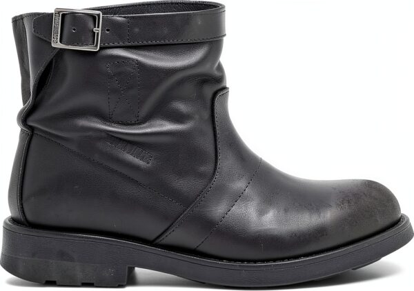 Bikkembergs, Ultra Mini Used Leather, Scarpe Scarponcino Pelle Moda Fashion-1