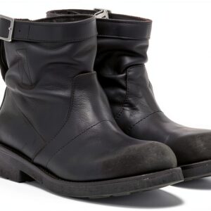 Bikkembergs, Ultra Mini Used Leather, Scarpe Scarponcino Pelle Moda Fashion-0