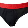 Bikkembergs Slip Uomo Confezione 3 Pezzi Mutande Elastico a Vista Cotone Elasticizzato Underwear Articolo BKK1USP02TR Tri-Pack-2