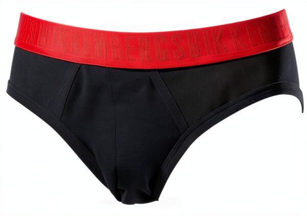 Bikkembergs Slip Uomo Confezione 3 Pezzi Mutande Elastico a Vista Cotone Elasticizzato Underwear Articolo BKK1USP02TR Tri-Pack-2