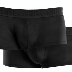Bikkembergs Boxer Uomo Bamboo BKK1UTR03BI, Confezione da 2, Blu Navy e-0