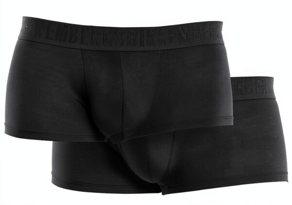 Bikkembergs Boxer Uomo Bamboo BKK1UTR03BI, Confezione da 2, Blu Navy e-0