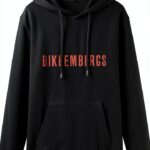 algem Bikkembergs Logo Mens Hoody with Kangaroo Pocket Sweatershirt, Hoodie Size M-0