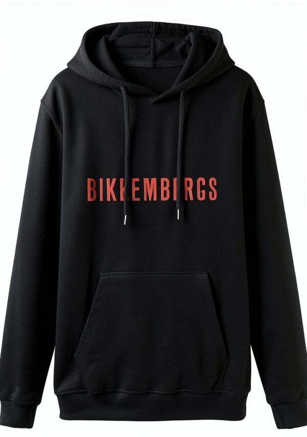 algem Bikkembergs Logo Mens Hoody with Kangaroo Pocket Sweatershirt, Hoodie Size M-0