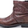 Bikkembergs, Ultra Mini Used Leather, Scarpe Scarponcino Pelle Moda Fashion-2
