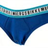 Slip Uomo Bikkembergs Tri-Pack Cotone Elasticizzato Assortito Nero Blu-2