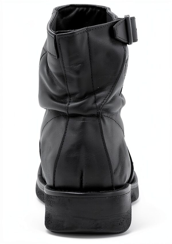 Bikkembergs, Ultra Mini Used Leather, Scarpe Scarponcino Pelle Moda Fashion-3