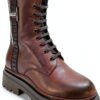 Bikkembergs Anfibio Donna K4A5, Tronchetto Nero Allacciato (Nero, Sistema Taglie Calzature EU, Adulto, Donna, Numero, Media, 39)-0