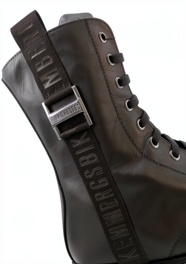 Bikkembergs Anfibio Donna K4A5, Tronchetto Nero Allacciato (Nero, Sistema Taglie Calzature EU, Adulto, Donna, Numero, Media, 39)-4
