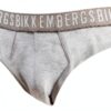 Slip Uomo Bikkembergs Tri-Pack Cotone Elasticizzato Melange Grey XXL-2