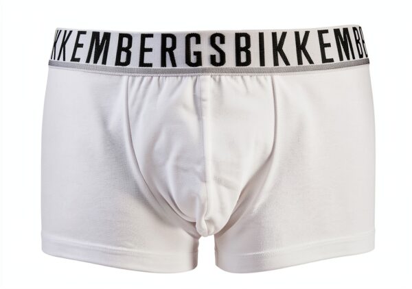 Bikkembergs Slip/Boxer Uomo BKK1UTR01BI Bianco e Nero, Taglie S-XL-1